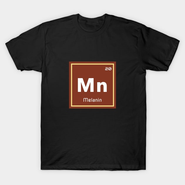 Mn - Melanin T-Shirt by Inspire & Motivate